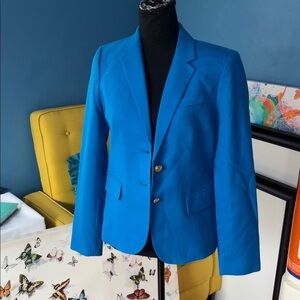 J. Crew Vibrant Blue Sport blazer size 4